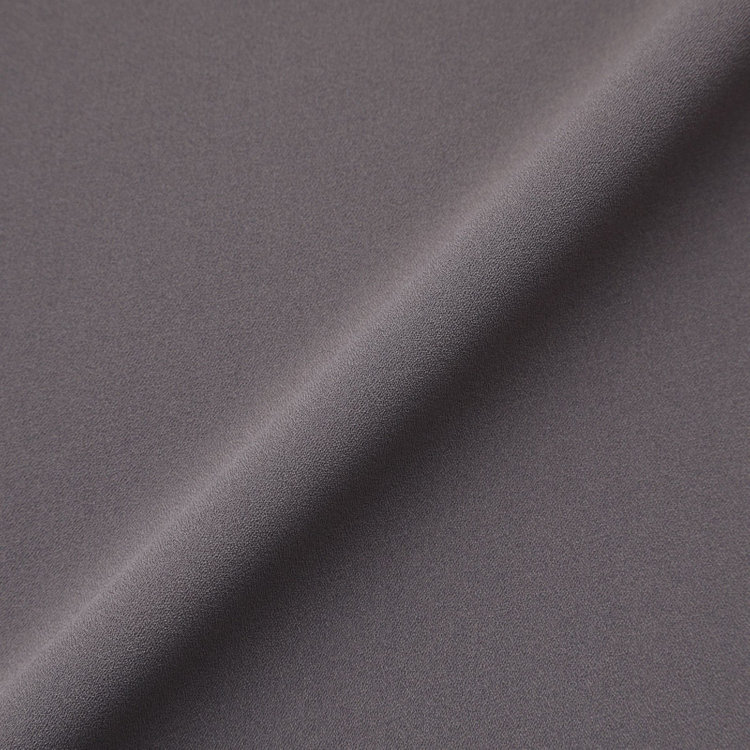 シルバーライン 【SL/長袖】ボウタイ取り外し2WAYプルオーバー/グレー＋ホワイト/「ウォッシャブル」「ストレッチ」「防シワ」「UV加工」「静電気防止」 グレー濃色