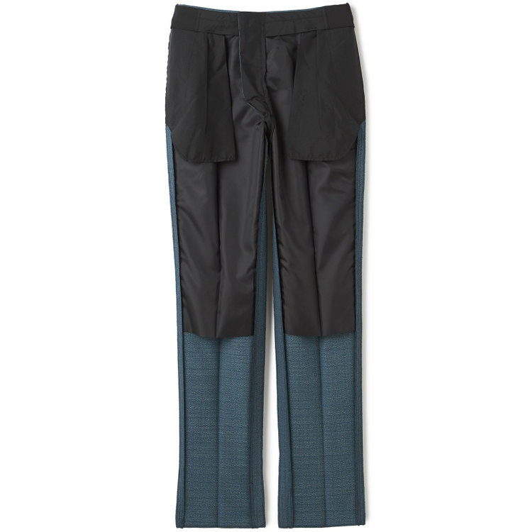 シルバーライン 【CLASSICO TAPERED】【春夏】3釦段返りシングルスーツ 2タック/ネイビーグリーン/パッチポケット/ウエストムーブ/MARZOTTO/※裾上げ必要 緑中間