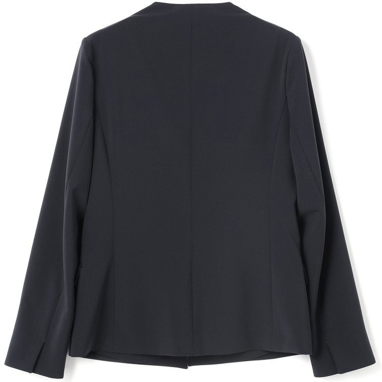 シルバーライン 【SL】【年間】ノーカラージャケット/ネイビー/ウォッシャブル 紺中間