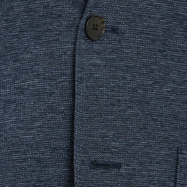 シルバーライン 【5DAYS CLOSET】【RBC】【春夏】2釦シングルジャケット/ネイビー×レノクロス/4S SUSTAINABILITY&ECOLOGY FABRIC 紺中間