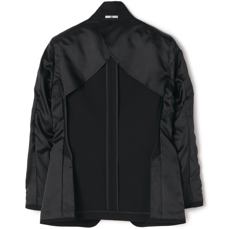 シルバーライン 【CLASSICO TAPERED】【春夏】2釦シングルジャケット/ブラック/4S SUSTAINABILITY&ECOLOGY FABRIC 黒