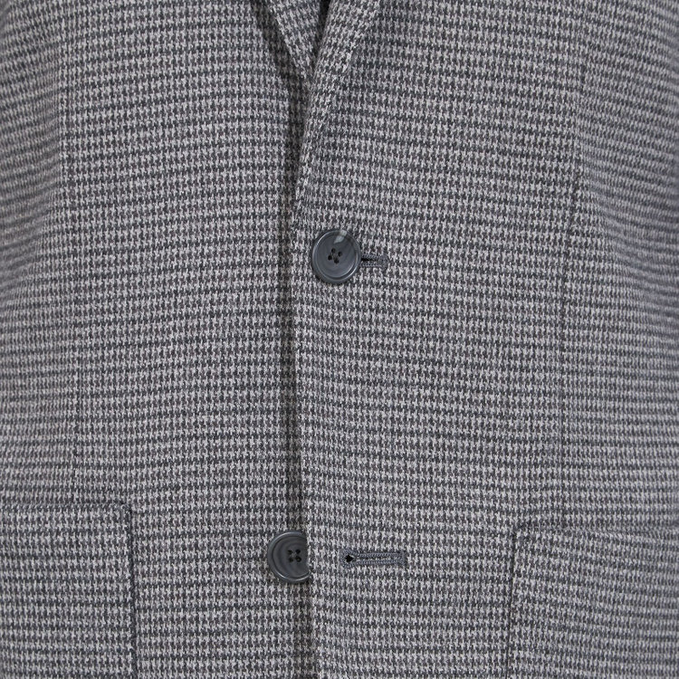 シルバーライン 【5DAYS CLOSET】【RBC】【秋冬】2釦ジャケット/グレー×チェック/パッチポケット グレー中間