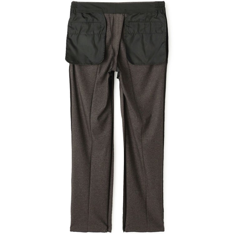 シルバーライン 【CLASSICO TAPERED】【春夏】1タックテーパードパンツ/ブラウン/ウエストシャーリング/4S SUSTAINABILITY&ECOLOGY FABRIC/※裾上げ必要 茶濃色