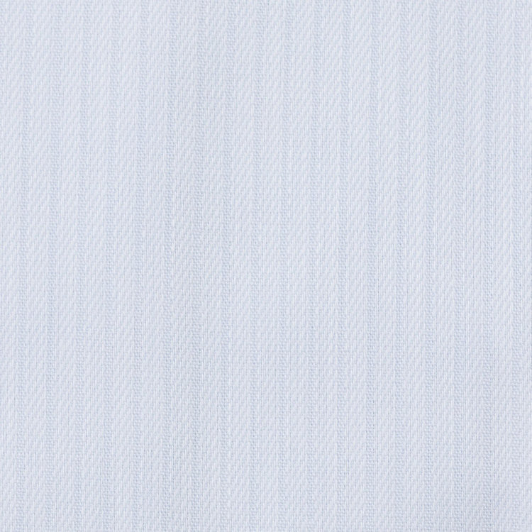 ブラックライン 【BLACK LINE】【形態安定】ワイドカラードレスワイシャツ/サックス×ドビーストライプ 青淡色