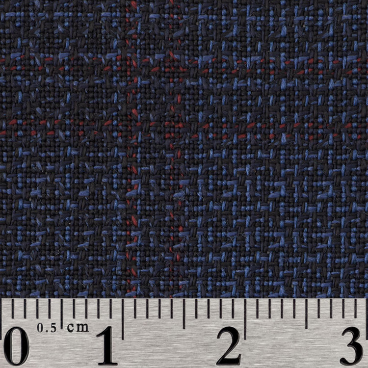 スーツセレクト 【国内縫製】【MEN'S】【パターンオーダー】【KSW】【春夏】スーツ/ネイビー×チェック/MARLANE (WOOL100%) 紺中間