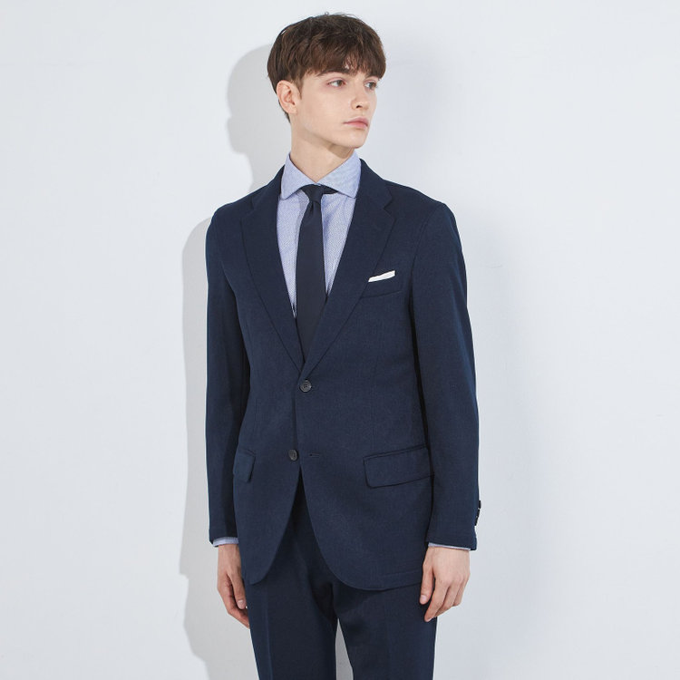 ソノタ 【BLACK LINE】【秋冬】2釦ジャケット/ネイビー 紺中間