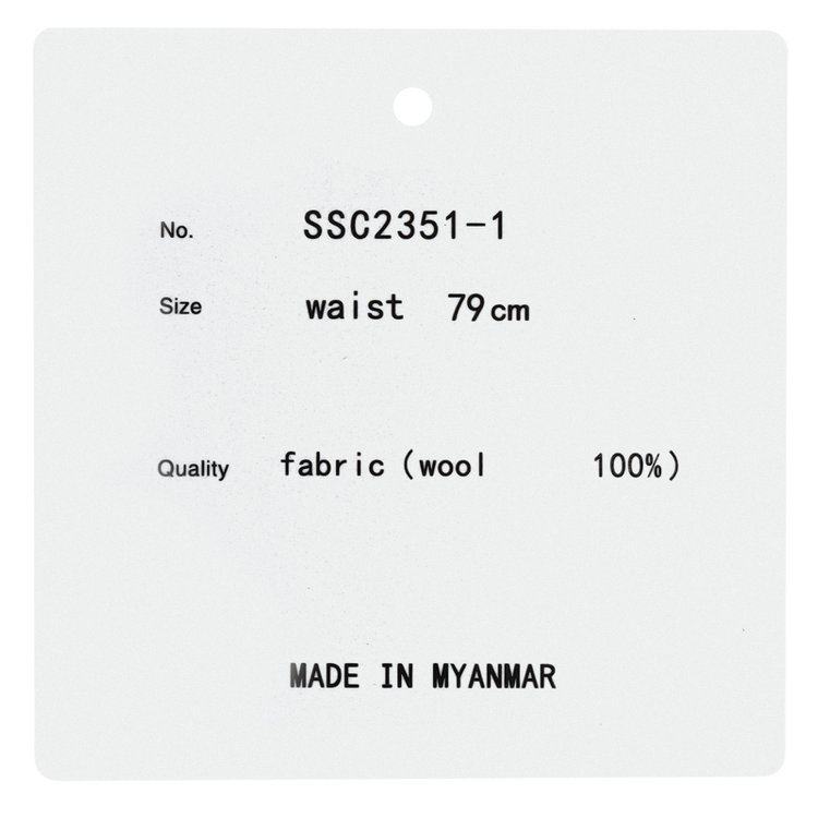 シルバーライン 【CLASSICO TAPERED】【春夏】ウール 1タックテーパードパンツ/ネイビー×ソリッド/ウエストムーブ/ウォッシャブル/※裾上げ必要 紺淡色