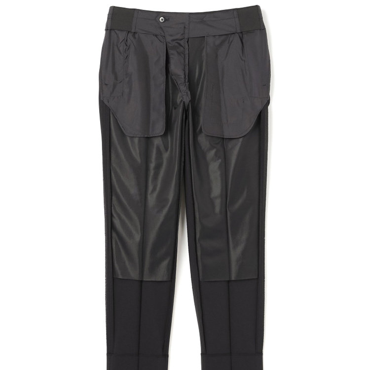 シルバーライン 【CLASSICO TAPERED】【春夏】コーディネートパンツ付き/2釦シングルスーツ 1タック/グレー×チェック+ブラックソリッドパンツ/ウエストムーブ/4S SUSTAINABILITY/BREATH EFFECT AIR/※パンツ裾上げ済仕様 グレー淡色