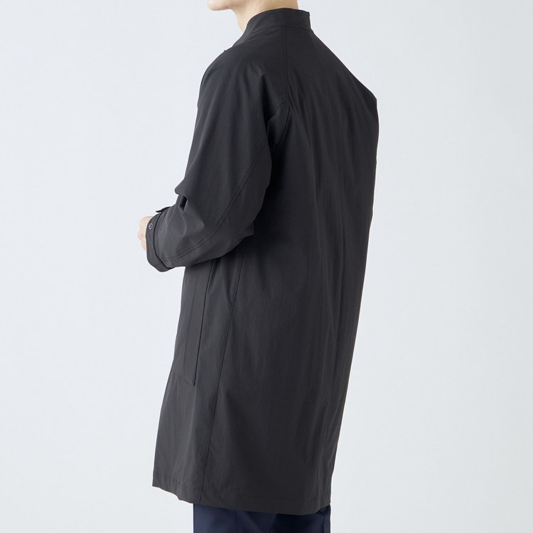 SUIT SELECT　アウトレット 【WEB限定/OUTLET/汚れ・キズ等有】【SL】3WAY スタンドカラーコート/ブラック/WATERPROOF ブラック系(黒)