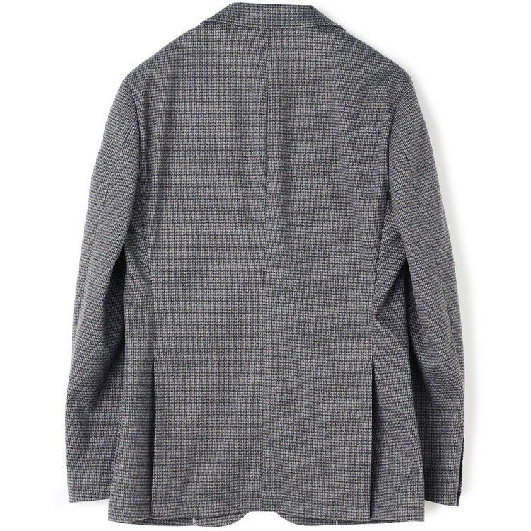 シルバーライン 【5DAYS CLOSET】【RBC】【秋冬】2釦ジャケット/グレー×チェック/パッチポケット グレー中間