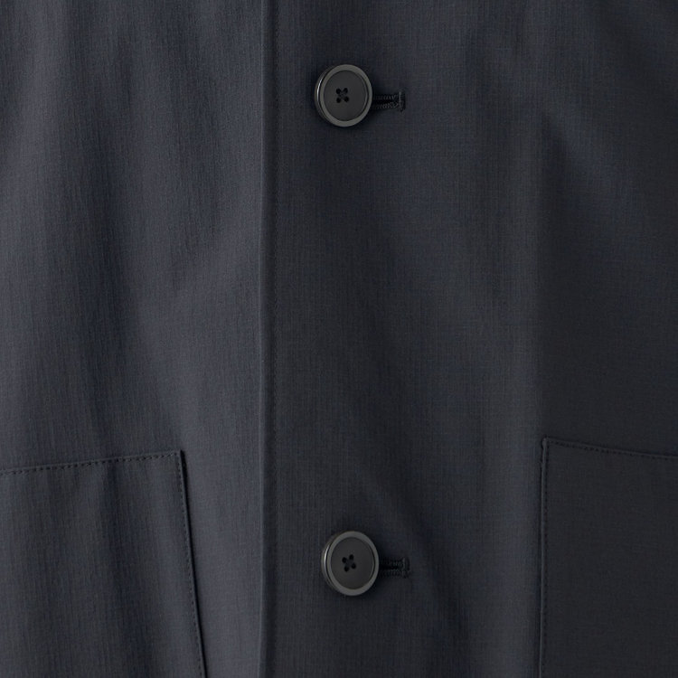 SUIT SELECT　アウトレット 【WEB限定/OUTLET/汚れ・キズ等有】【SL】3WAY スタンドカラーコート/ブラック/WATERPROOF ブラック系(黒)
