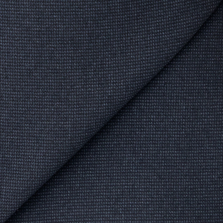 ブラックライン 【SLIM TAPERED_2】【秋冬】2釦シングルスリーピーススーツ 0タック/ネイビー×ドビー/ウエストシャーリング/4S SUSTAINABILITY&ECOLOGY FABRIC/※パンツ裾上げ済仕様 紺濃色