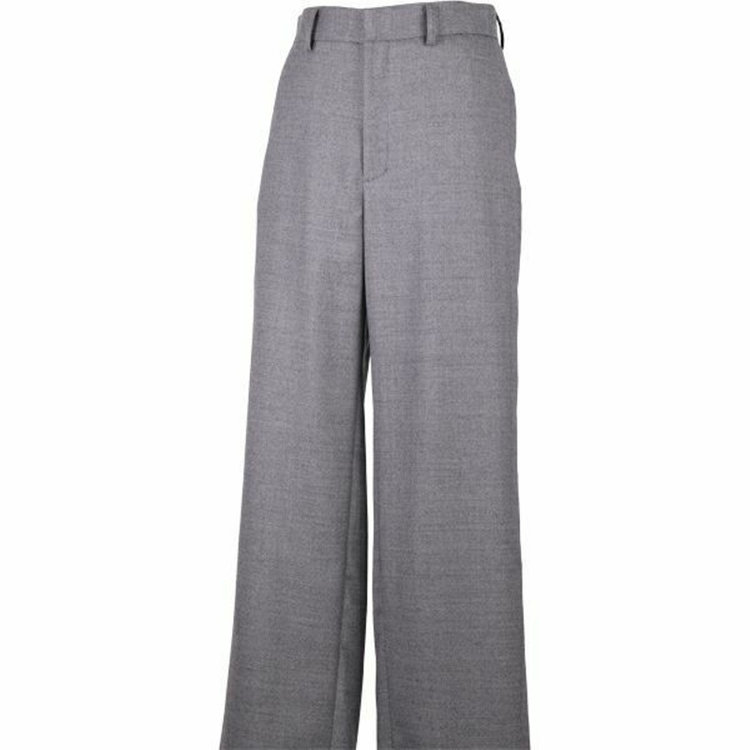スーツセレクト 【WEB限定/OUTLET】【NEO-SL】【秋冬】ワイドパンツ/グレー×ブッチャー グレー系(灰)