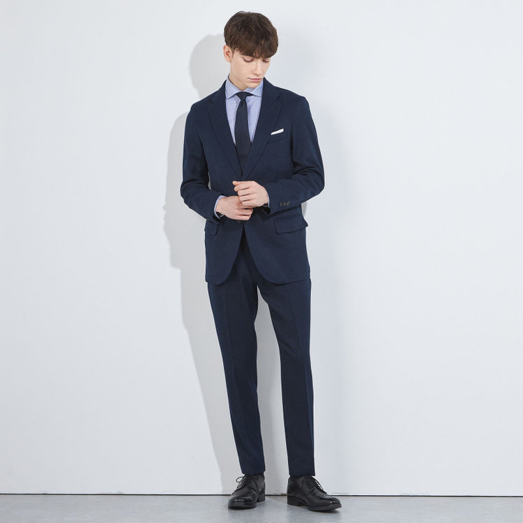 ソノタ 【BLACK LINE】【秋冬】2釦ジャケット/ネイビー 紺中間