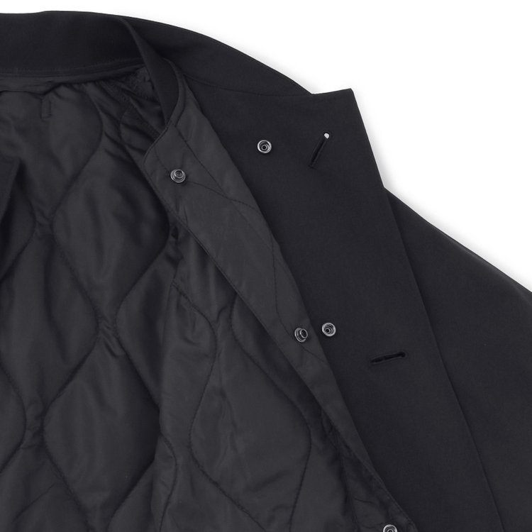 SUIT SELECT　アウトレット 【WEB限定/OUTLET/汚れ・キズ等有】【SL】3WAY スタンドカラーコート/ブラック/WATERPROOF ブラック系(黒)