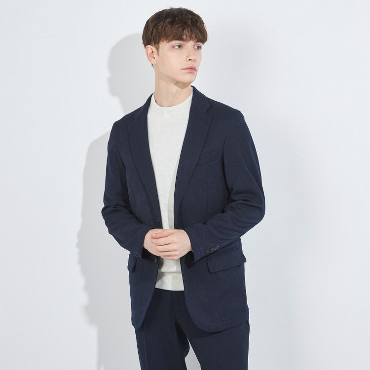 ソノタ 【BLACK LINE】【秋冬】2釦ジャケット/ネイビー 紺中間