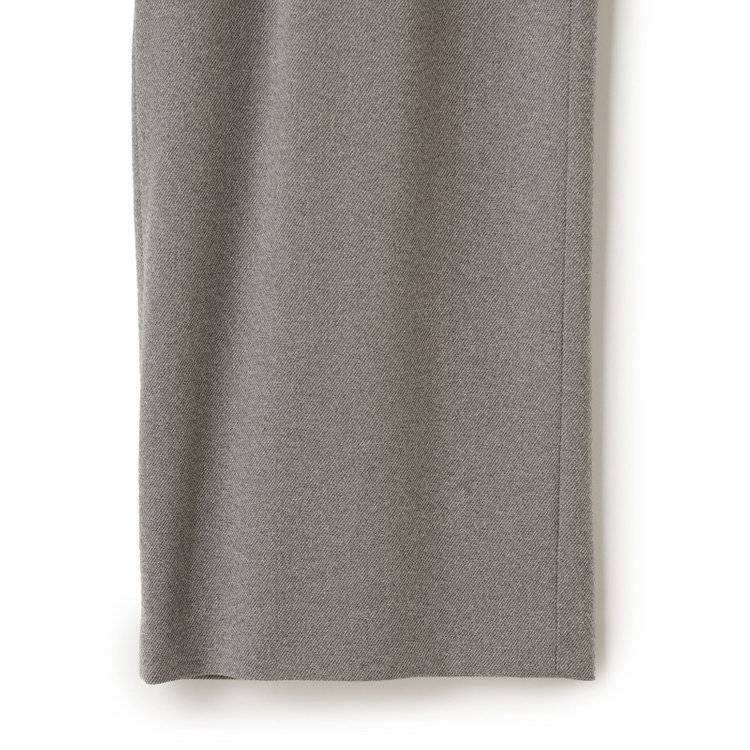 シルバーライン 【SL】【秋冬】ギャザーワイドパンツ/グレー/ウォッシャブル/ウエストシャーリング/※裾上げ済仕様 グレー中間