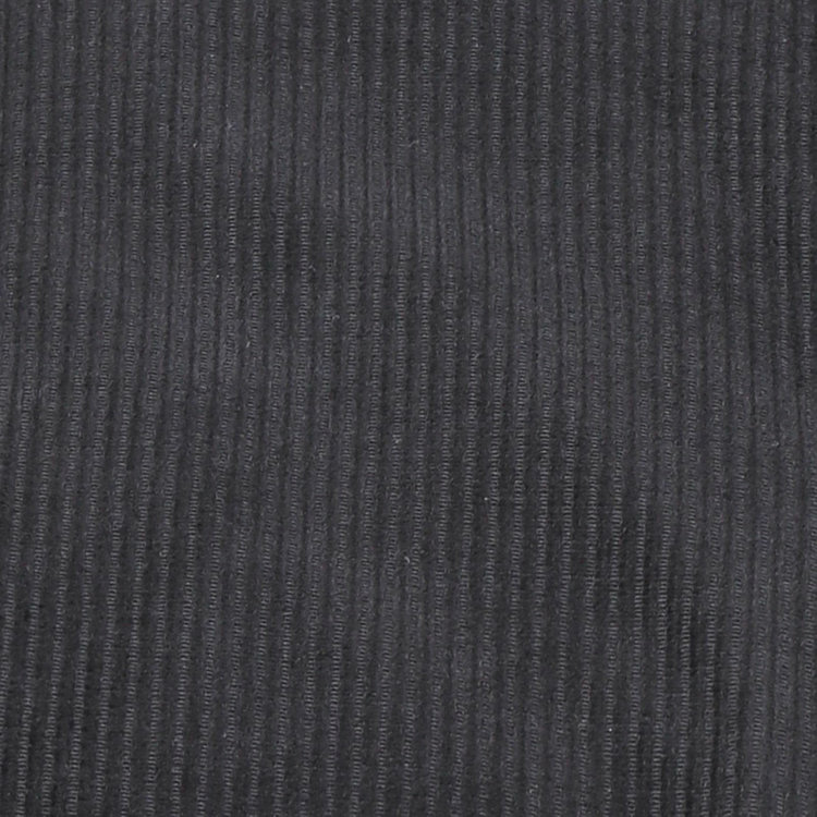 スーツセレクト 【WEB限定/OUTLET】【CLASSICO TAPERED】バンドカラードレスワイシャツ/ブラック×コーデュロイ ブラック系(黒)