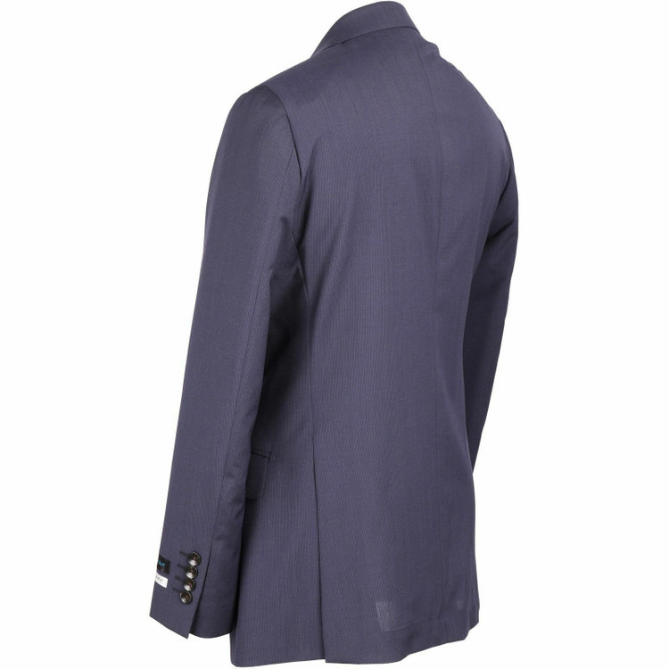 スーツセレクト 【WEB限定/OUTLET】【CLASSICO TAPERED】【春夏】スペアパンツ付き/2釦シングルスーツ 1タック/ネイビー×ストライプ/TUMBLE DRY SUIT ネイビー系(紺)