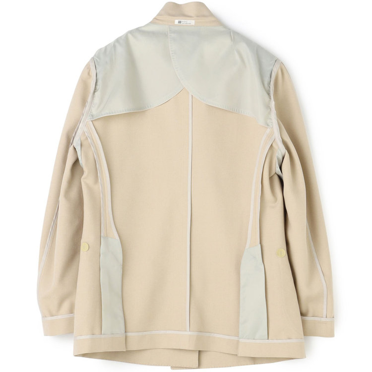 シルバーライン 【RBC】【秋冬】6釦2掛けダブルジャケット/ベージュ/パッチポケット 茶淡色