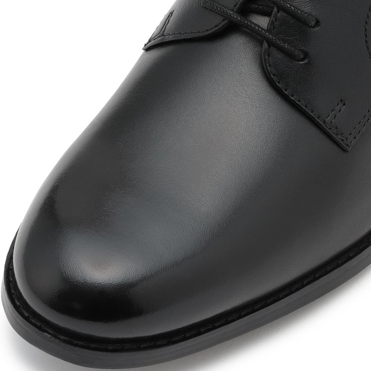 シルバーライン 【SL】プレントゥドレスシューズ/ブラック/トルコレザー/セメント製法 黒