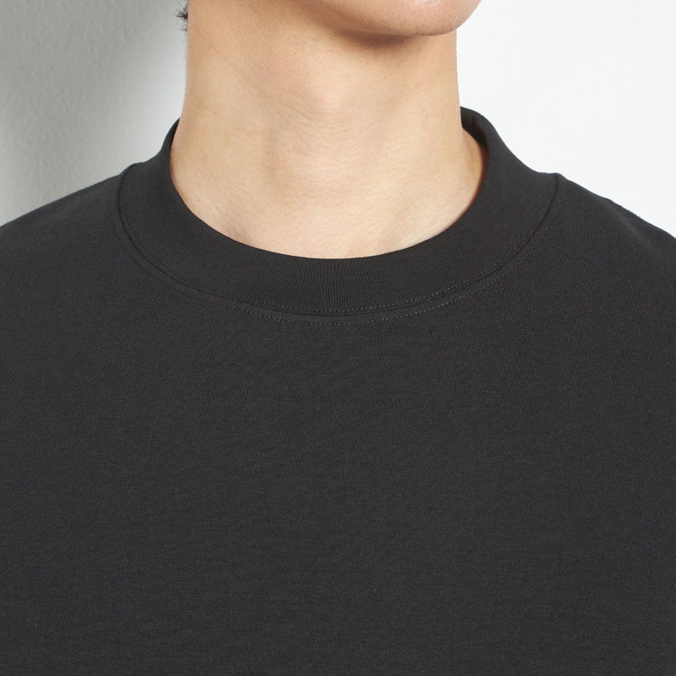 スーツセレクト 【RBC】クルーネックロングTシャツ/ブラック/「吸汗速乾」「接触冷感」「UV加工」 黒