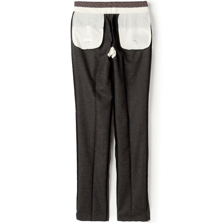 シルバーライン 【CLASSICO TAPERED】【秋冬】2釦シングルスーツ 1タック/ブラウン×グレンチェック/RE:NEWOOL/※裾上げ必要 茶中間