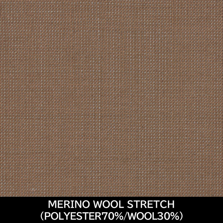 スーツセレクト 【日本製】【MEN'S】【パターンオーダー】【KSW】【春夏】スーツ/ブラウン/MERINO WOOL STRETCH (POLYESTER70% WOOL30%) ブラウン系(茶)