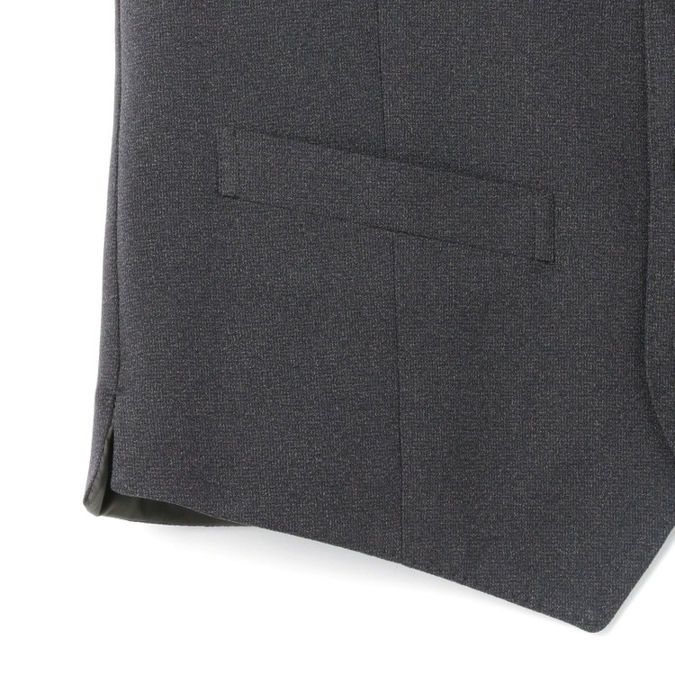 シルバーライン 【CLASSICO TAPERED】【秋冬】2釦シングルスリーピーススーツ 1タックテーパードパンツ/グレー/ウエストムーブ/4S SUSTAINABILITY&ECOLOGY FABRIC/※パンツ裾上げ済仕様 グレー中間