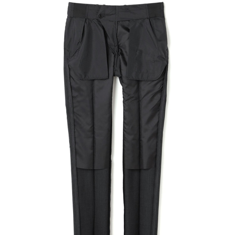 ブラックライン 【KSW】【年間】2釦シングルスーツ 0タック/グレー/ウエストムーブ/MOVING STRETCH/※裾上げ必要 グレー濃色