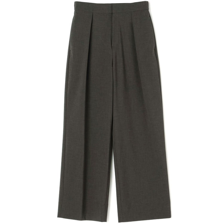 シルバーライン 【SL】【年間】ワイドパンツ/グレー/ウォッシャブル/裾上げ済仕様 グレー濃色