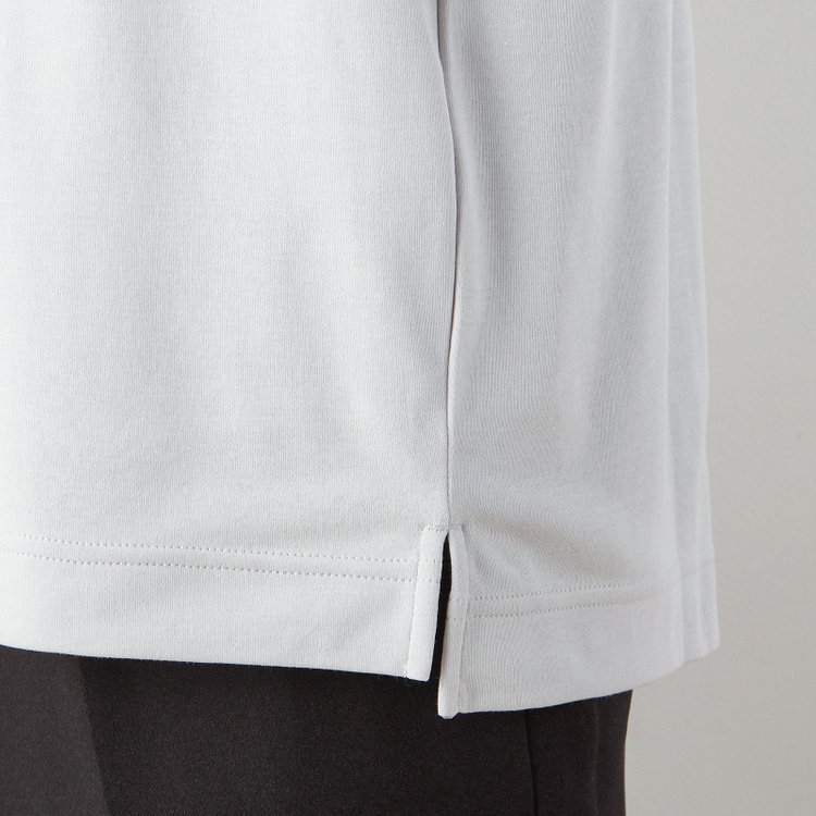 シルバーライン 【発送在庫あり】【スーツ屋が作った】BIZ Tシャツ/グレー グレー淡色