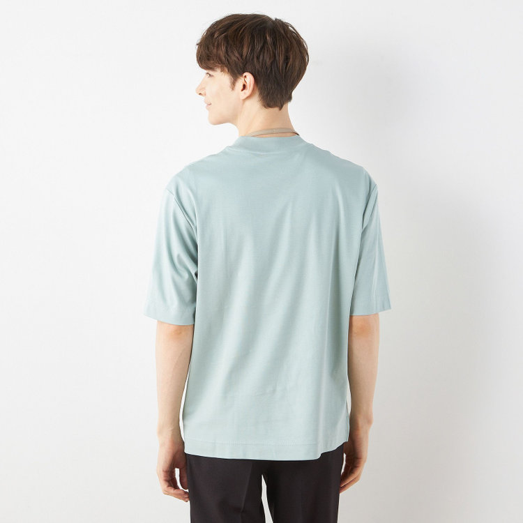 シルバーライン 【スーツ屋が作った】BIZ Tシャツ/ミント 緑淡色
