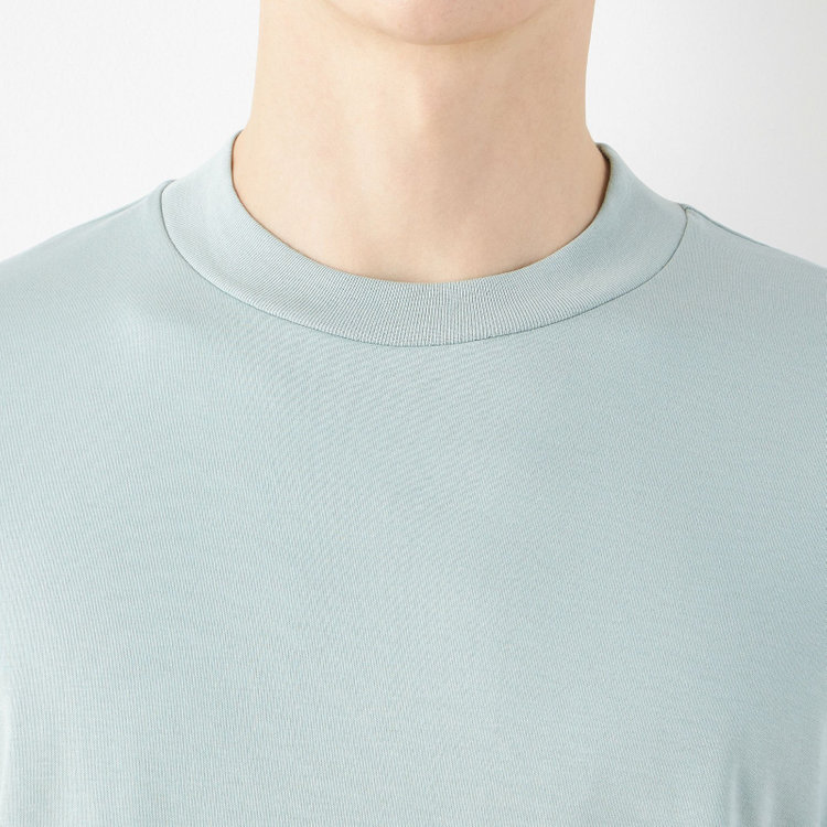 シルバーライン 【スーツ屋が作った】BIZ Tシャツ/ミント 緑淡色