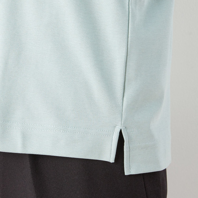 シルバーライン 【スーツ屋が作った】BIZ Tシャツ/ミント 緑淡色