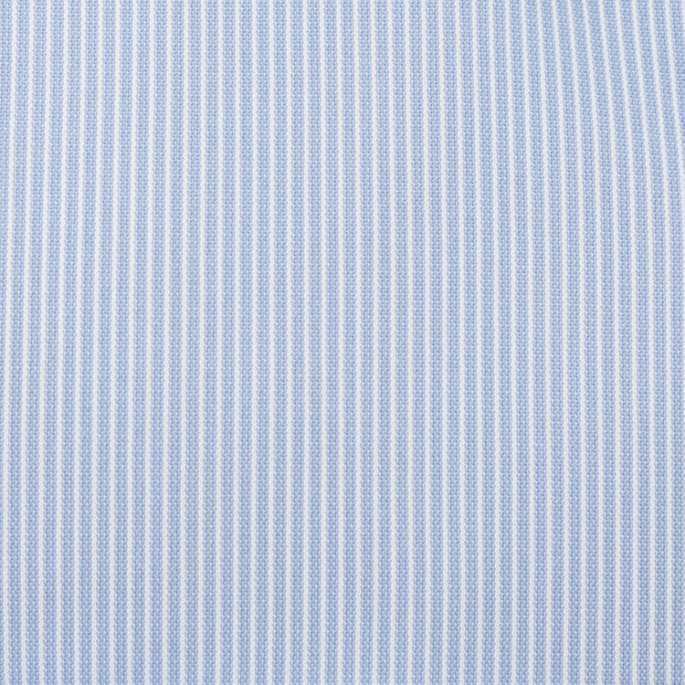 ブラックライン 【発送在庫あり】【BL】【スーパーノンアイロン】タブカラードレスワイシャツ/ブルー×ホワイトストライプ/SUPER NON IRON 4S SUSTAINABLE/Oil guard 青中間