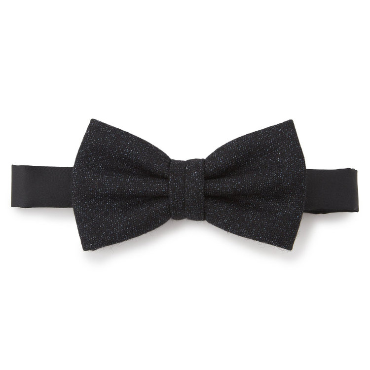 シルバーライン 蝶ネクタイ/ダークネイビー 青中間