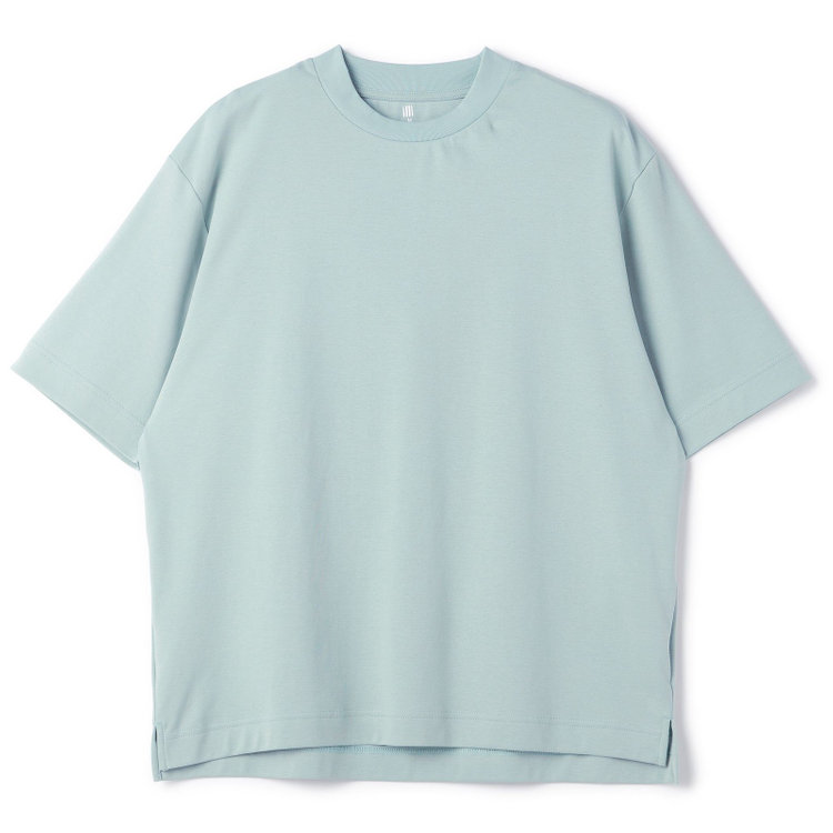 シルバーライン 【スーツ屋が作った】BIZ Tシャツ/ミント 緑淡色