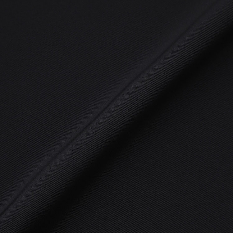 シルバーライン 【SL/長袖】ランダムタックプルオーバー/ブラック+ホワイト/「ウォッシャブル」「ストレッチ」「防シワ」「UV加工」「静電気防止」 黒