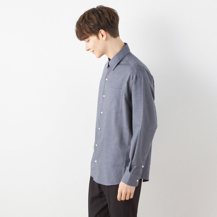 スーツセレクト 【RBC/長袖】シャツ/ネイビー 紺中間