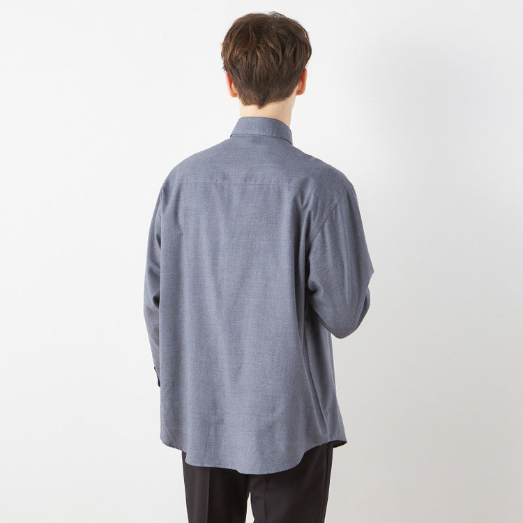 スーツセレクト 【RBC/長袖】シャツ/ネイビー 紺中間