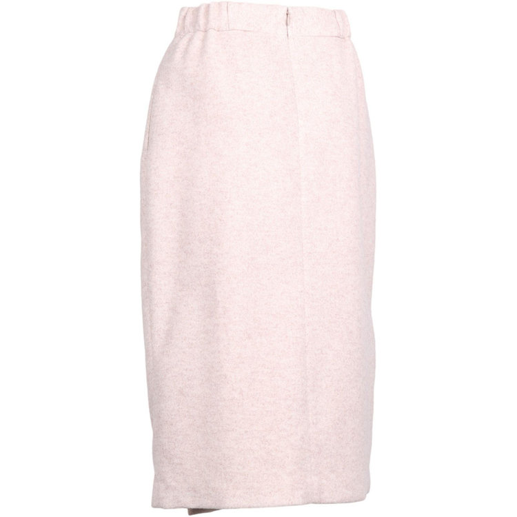 ブラックライン 【SL】【秋冬】ミモレ丈巻きスカート/ベージュ/ダブルジャージー素材 ベージュ系(薄茶)