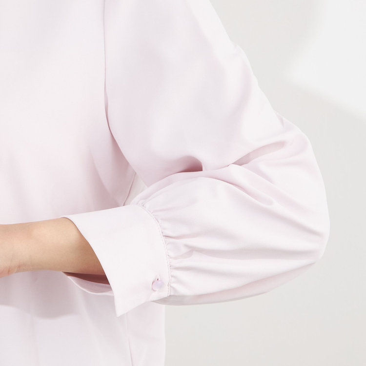 サマンサ 【SUIT SELECT×Samantha Thavasa】【長袖】2WAYボウタイブラウス/ピンク 赤淡色