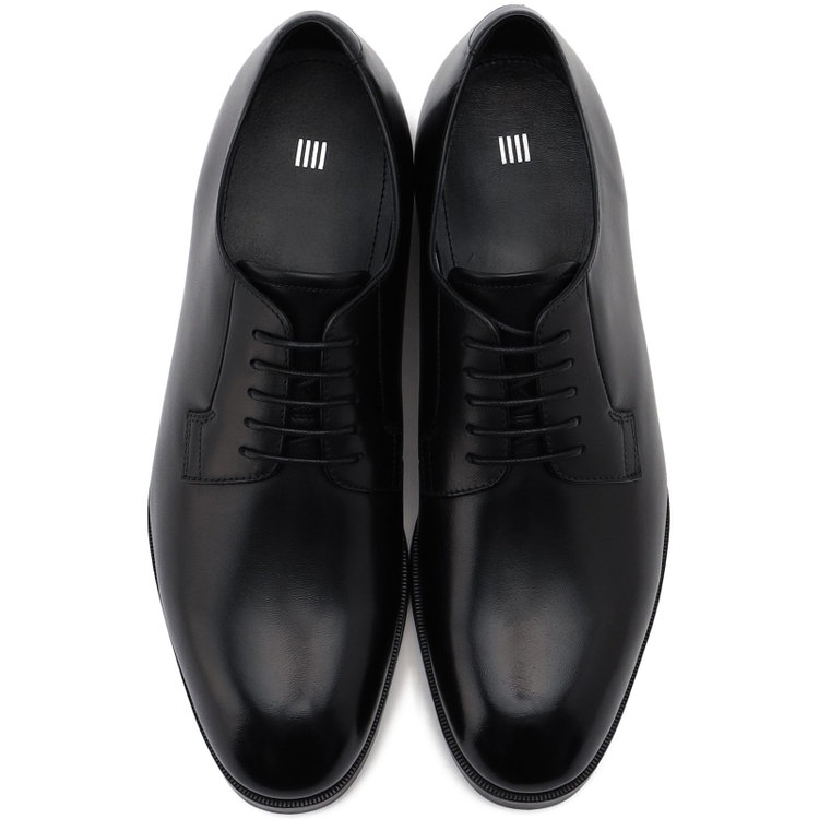 スーツセレクト 【発送在庫あり】【BL】プレントゥドレスシューズ/ブラック/牛革(LWG)/マッケイ製法/Vibram 黒