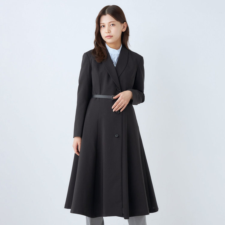 シルバーライン 【SL】2WAYワンピース/ブラック/ベルト付き 黒