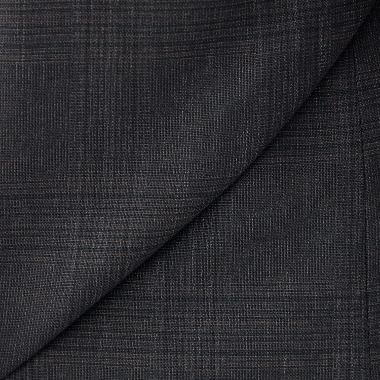 シルバーライン 【発送在庫あり】【CLASSICO TAPERED】【秋冬】2釦シングルスーツ 1タック/ブラウン×チェック/REDA ACTIVE/NEW ZEALAND MERINO/SHOWER CLEAN/※裾上げ必要 茶濃色