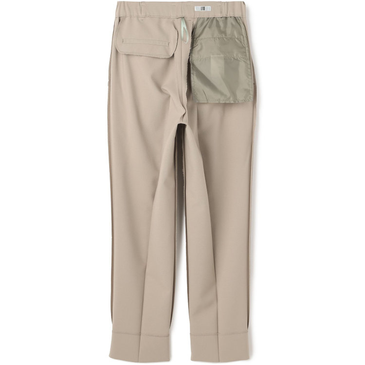 シルバーライン 【SL】【年間】1釦シングルパンツスーツ/グレージュ/パンツウエストシャーリング/ウォッシャブル/※パンツ裾上げ済仕様 茶淡色