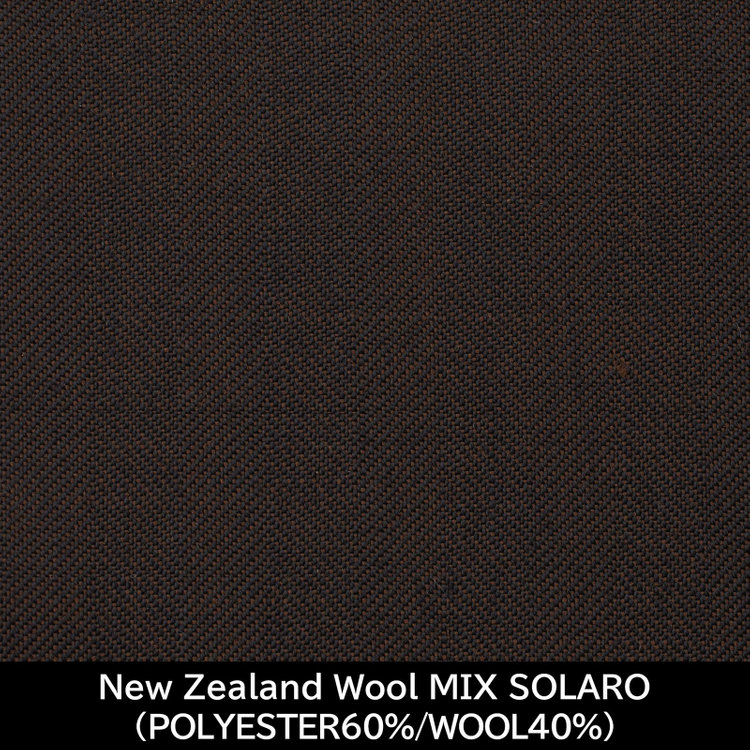 スーツセレクト 【日本製】【WOMEN'S】【パターンオーダー】【RELAX TAPERED】【秋冬】スーツ/ブラウン/NewZealand Wool MIX SOLARO (POLYESTER60%/WOOL40% ) ブラウン系(茶)