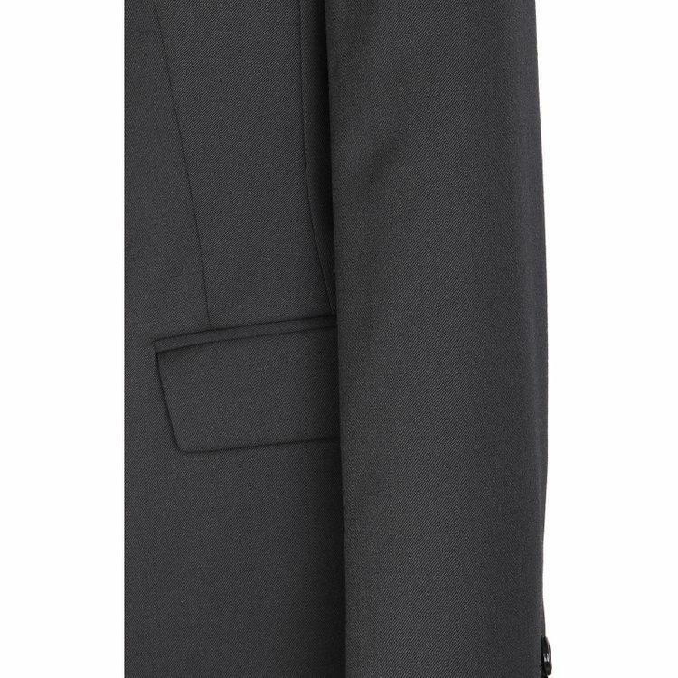 シルバーライン 【SL】【年間】1釦ジャケット/ブラック/ウォッシャブル 黒