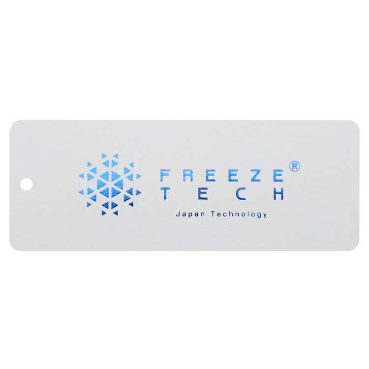 シルバーライン 【SILVER LINE】【半袖】グレー/ クルーネック/ 酷暑対策Tシャツ「FREEZETECH 氷撃」冷感PRINT グレー中間
